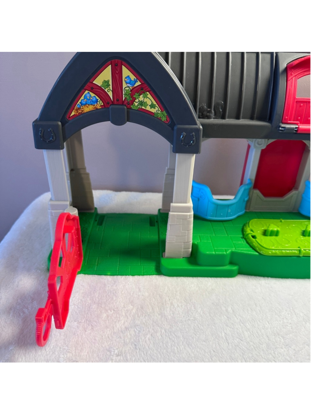 Fisher Price Little People Horse Stable Barn Playset No Figures Sounds work - Picture 3 of 6